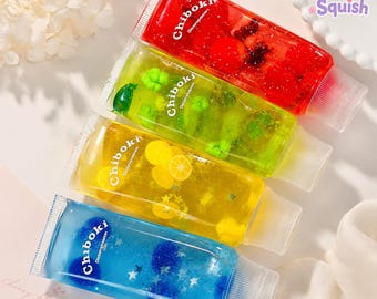 Jelly Toothpaste Squishy Toy | Fruit Flavors, Stress Relief, ASMR Sensory Fidget