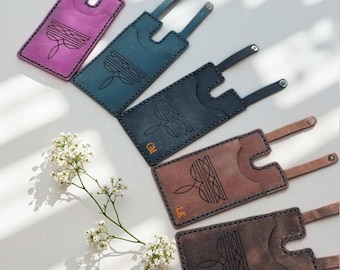 Personalized Name Leather Boot Wallet With Snap Strap, Western Pull,On Boot Accessory Hands Free Rodeo Wallet Rodeo Concert Gift