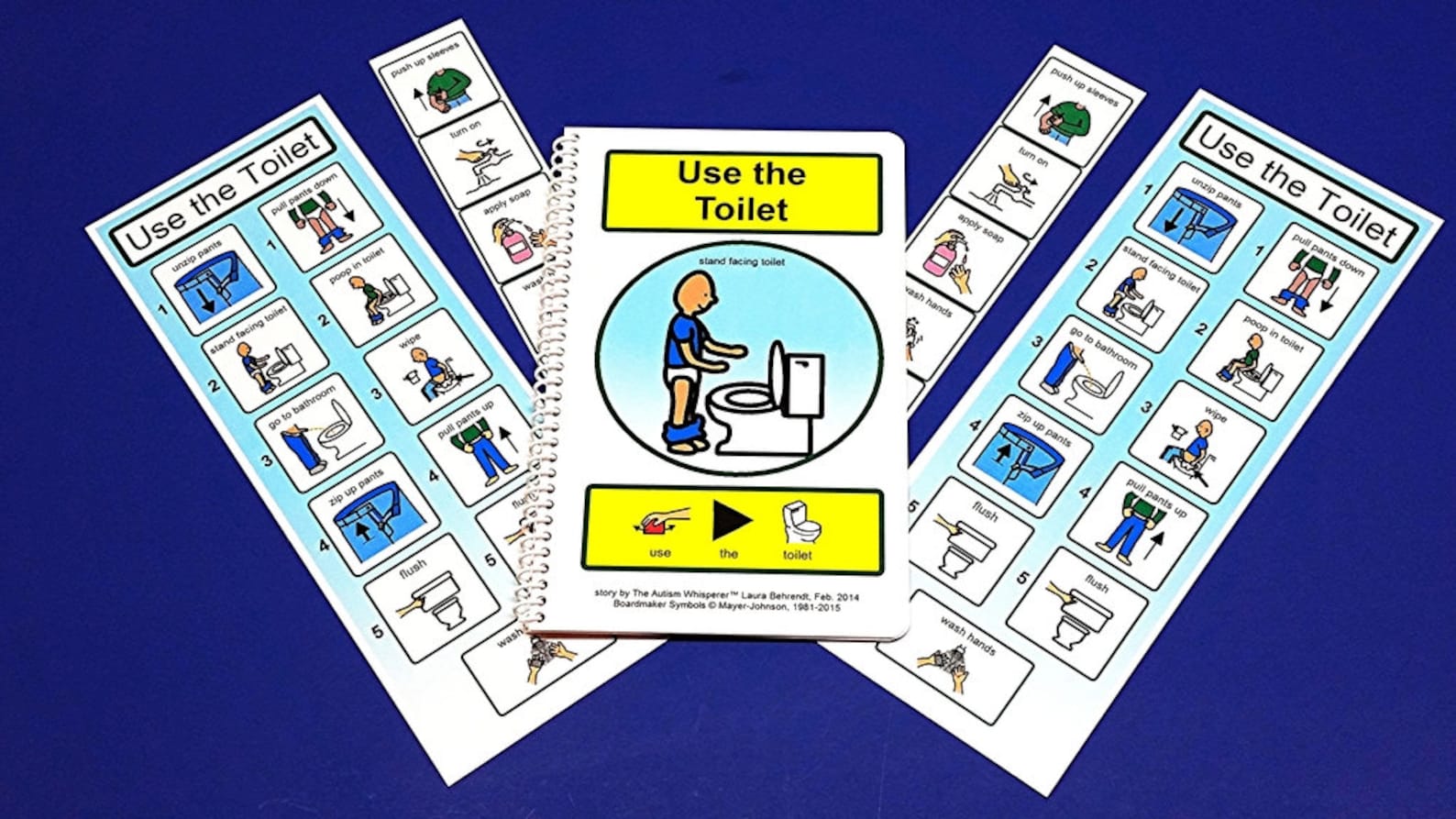 Boys' Potty Training Kit for Autism PCS Visual Aid for Etsy