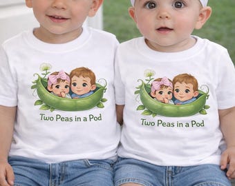 Zwei Erbsen in einer Schote Säugling Tee