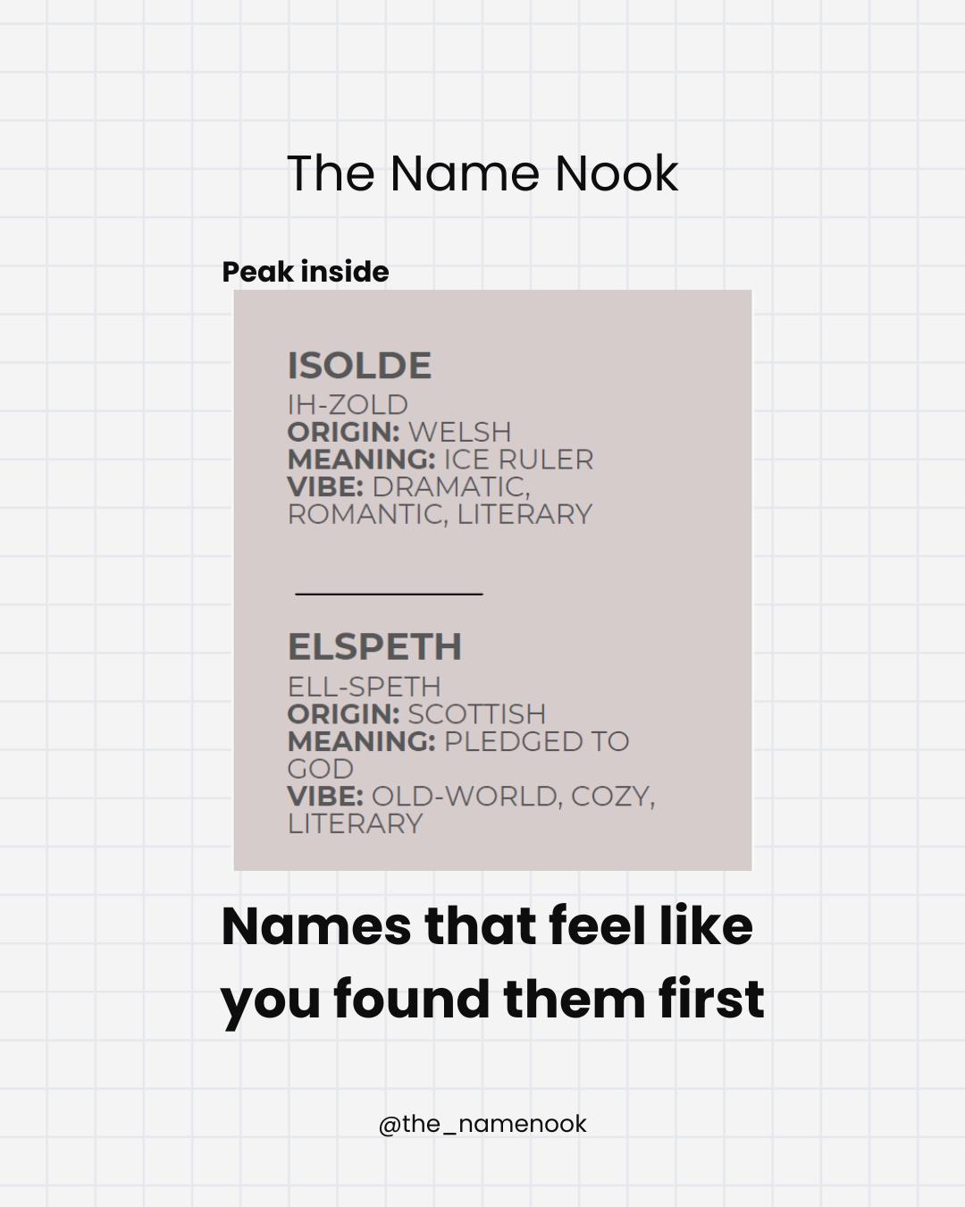 Name Guide 50 Rare Baby Names Guide | Modern, Wearable, Unique Names (PDF Download ...