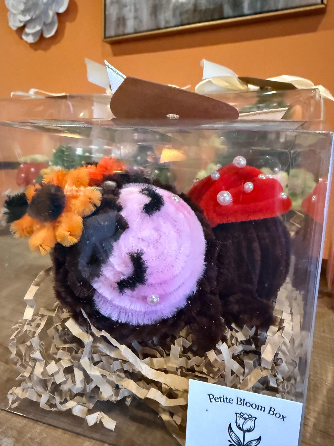 Handmade Fuzzy Sleepy Lady Bug - Etsy