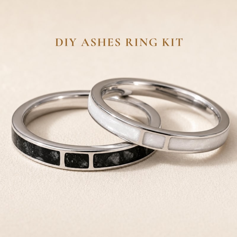 Stack Segment Rings Black - Etsy