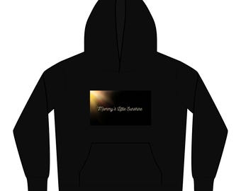 Sunshine Quote Kids Hoodie | Relaxed Vibes, Yellow Sunburst Design