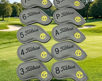 Nytt golfklubbskydd, järnklubbskydd, klubbhuvudskydd, klubblockskydd, universellt skyddsskydd för golfbollar.