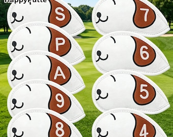 Skyddsskydd för golfklubbor, skydd för järnklubbor, skydd för sandklubbor, utrustning för utomhussporter