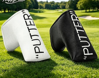 Golfputterskydd, unisex vattentätt PU-klubbskydd