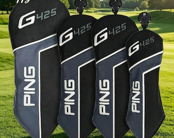 Golfklubbskydd, trähuvudskydd, fairwayträlock, skyddsöverdrag