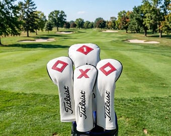 Klassiskt golfdriverskydd, golfklubbskydd