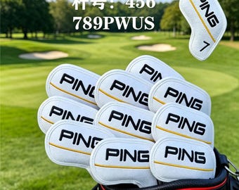 Unisex golfklubbskydd, driverskydd, fairwaywoodskydd, klubbskydd för "kycklingben"