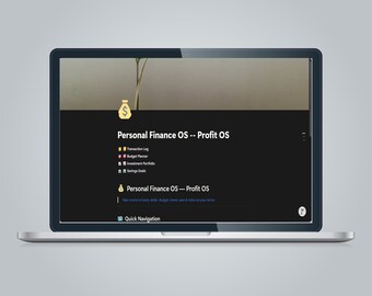 Notion Budget Planner | Feng Shui Wealth Tracker | Finance OS (Digital Download)