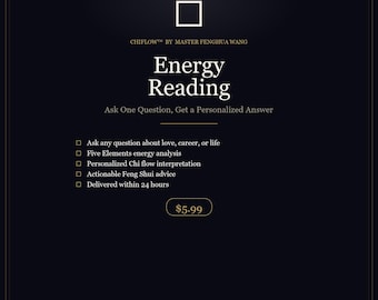Feng Shui Energy Reading - Ask One Question, Get Personalized Answer