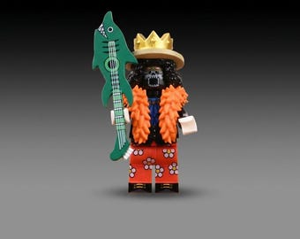 Moc One Piece Brook Building Blocks – Anime Mini Figure, Compatible Bricks