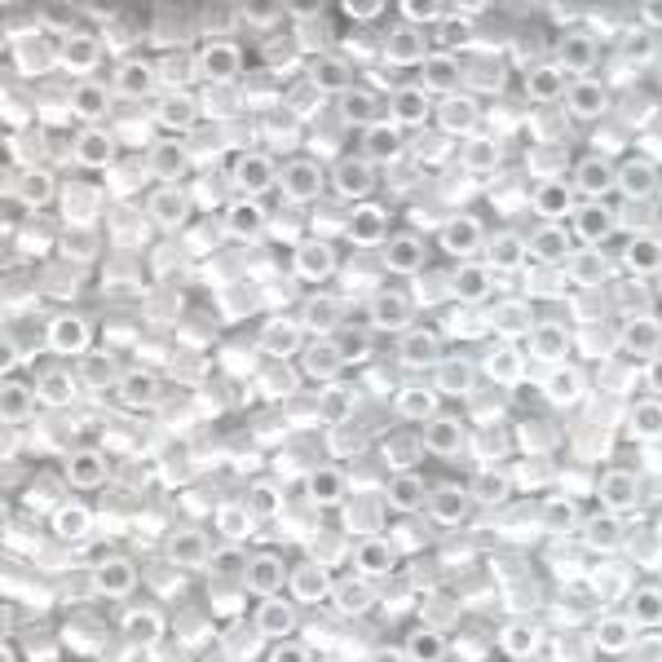 DB 201, White Pearl- Miyuki Delica Beads, Size 11, 5 grams - Miyuki Delica & Seed Beads - Wholesale and Retail