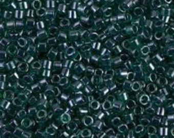 DB 275, Green/Blue ICL, Luster - Miyuki Delica Beads, Size 11, 5 grams - Miyuki Delica & Seed Bead - Wholesale and Retail