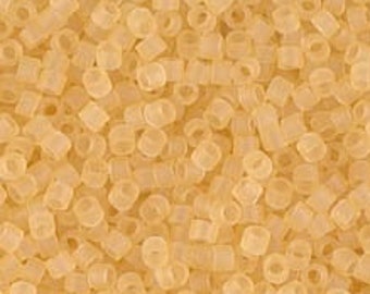 DB 1272, Ginger Ale-Transparent-Matte - Miyuki Delica Beads - Size 11 - 5 grams - Japanese Cylinder Seed Beads - Wholesale & Retail