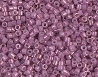 DB 253 - Medium Rose - Opaque - Luster - Miyuki Delica Beads, Size 11, 5 grams - Miyuki Delica & Seed Bead - Wholesale and Retail