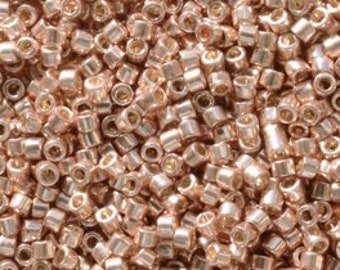 DB 2503, Duracoat Galvanized Bright Copper - Miyuki Delica Beads - Size 11 - 5 grams - Japanese Cylinder Glass Beads - Wholesale & Retail