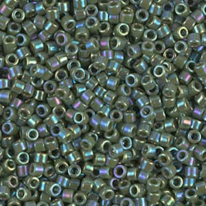 DB 1575 Avocado Green Opaque - 5 - Grams Japanese Cylinder Beads, Retail and Wholesale
