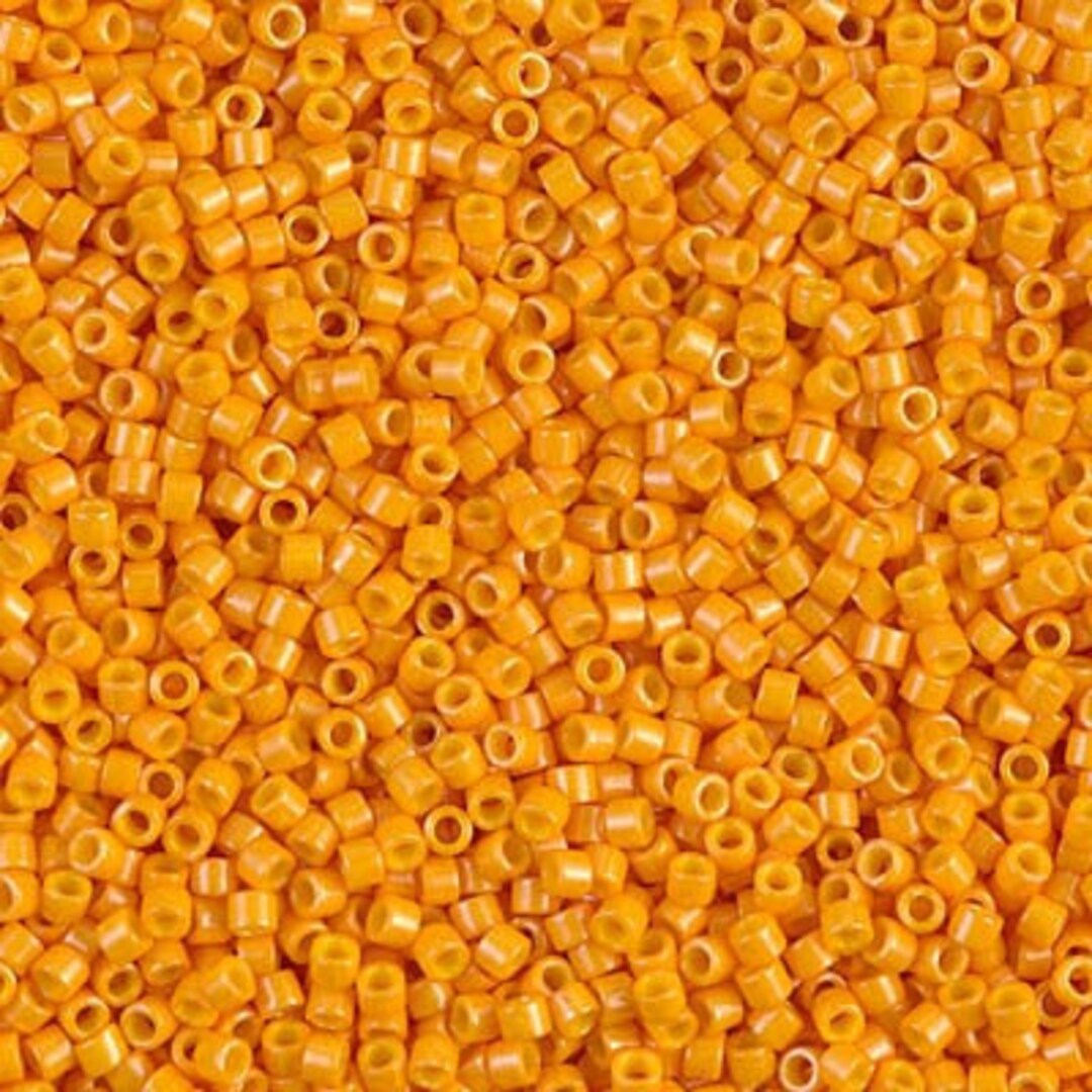DB 651, Dyed Opaque Squash - Miyuki Delica Beads - Size 11