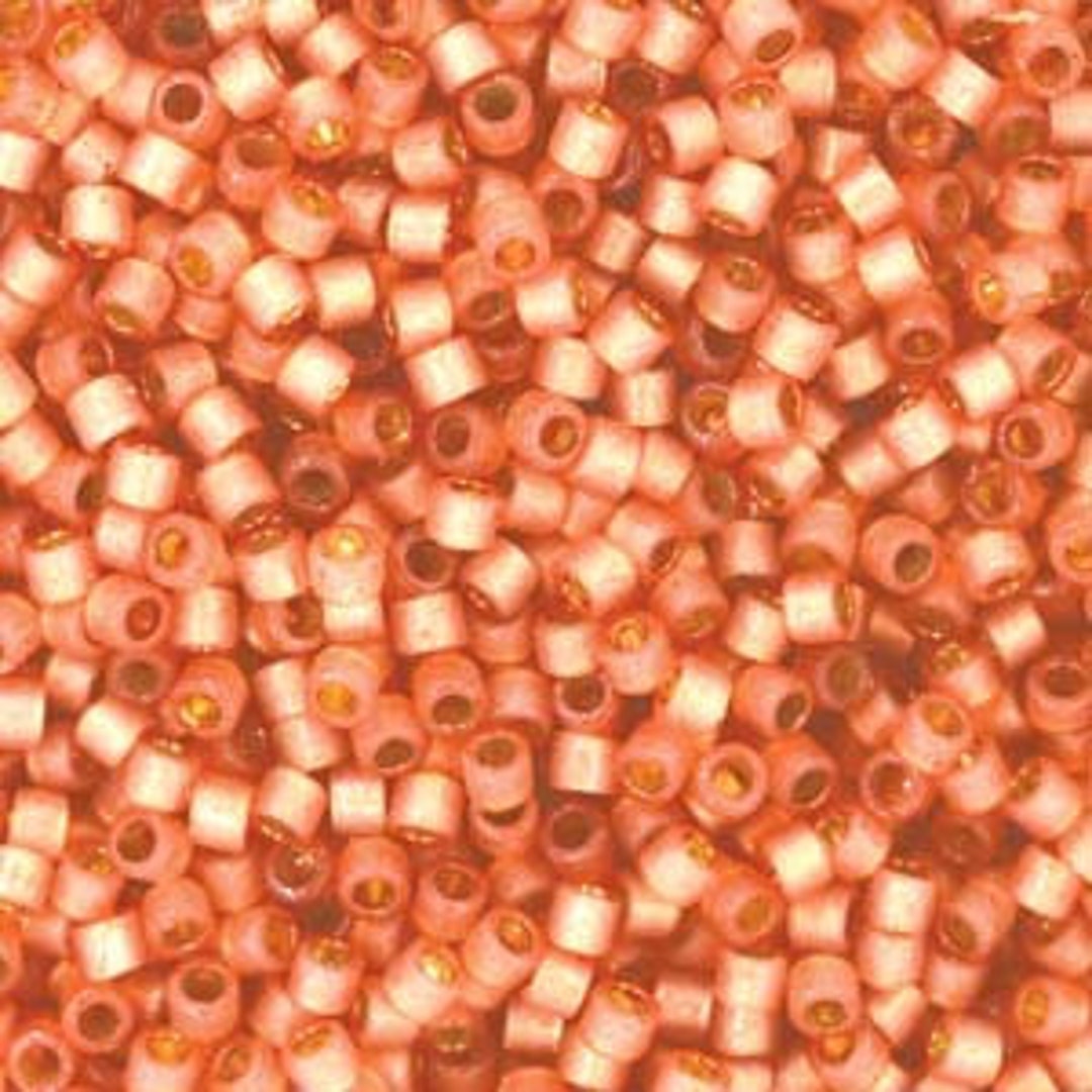 DB 2172, Silver Lined Duracoat S/F Rose Copper Miyuki Delica