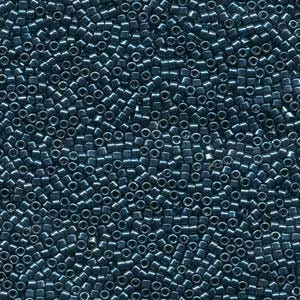 DB 459, Galvanized Dark Teal - Miyuki Delica Beads, Size 11, 5 grams - Seed Bead - Retail & Wholesale