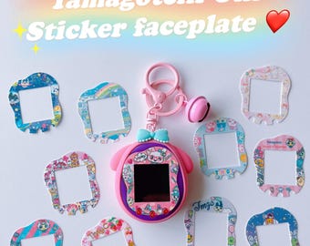 Naklejka Tamagotchi Uni Faceplate Kawaii Clear Faceplate