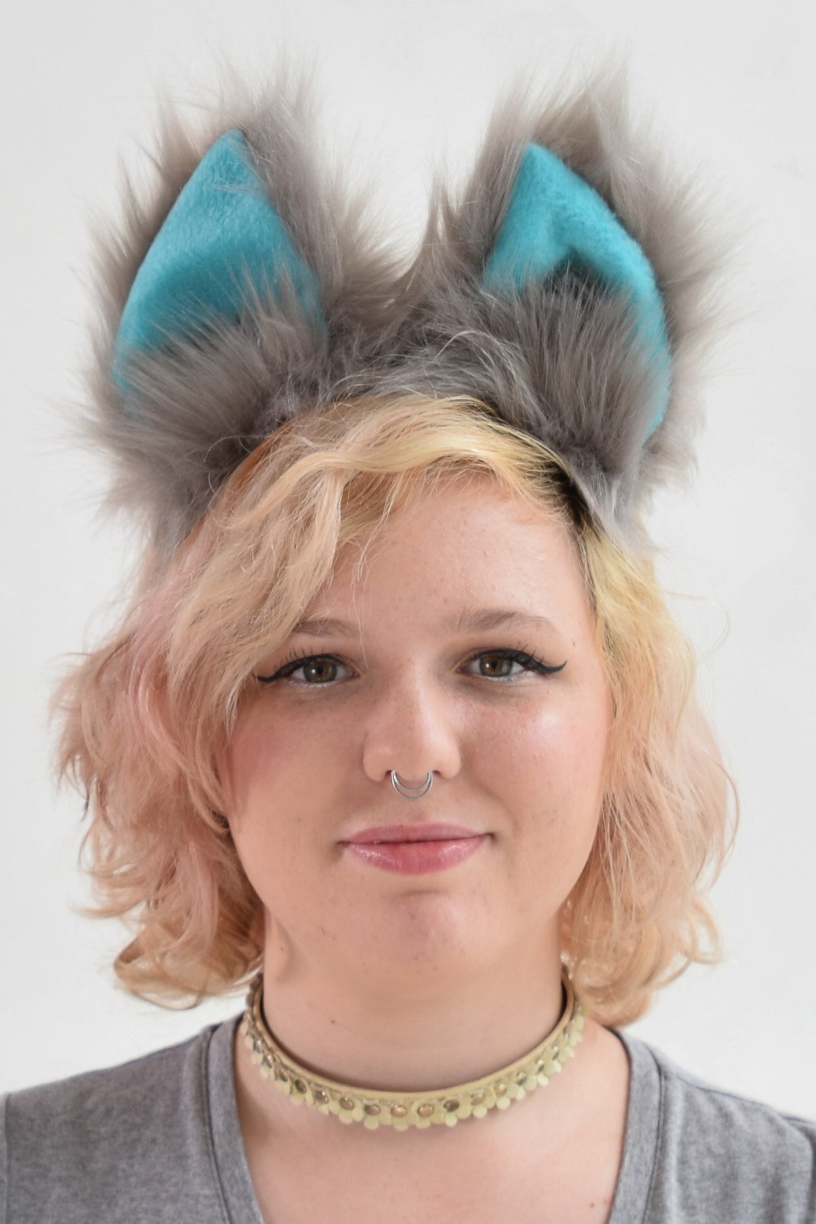 Fluffy Movie Cheshire Cat Ear and Tail Set Cosplay Etsy