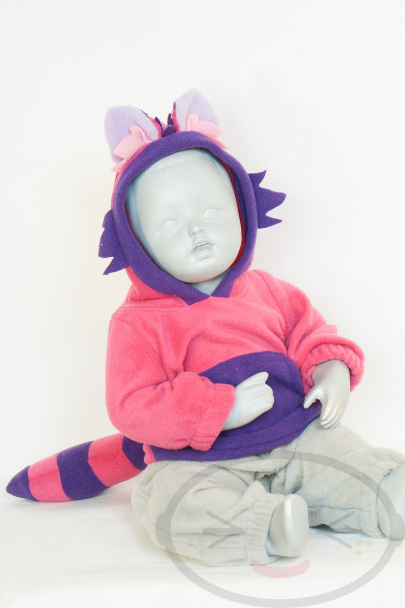 BABY & TODDLER Cheshire Cat Hoodie Costume Vest Jacket Etsy