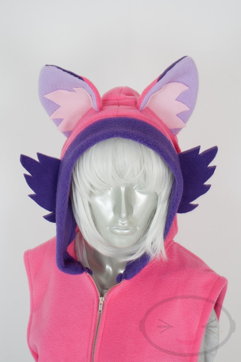 Cheshire Cat Hoodie Costume Cosplay Adult Size Handmade Etsy
