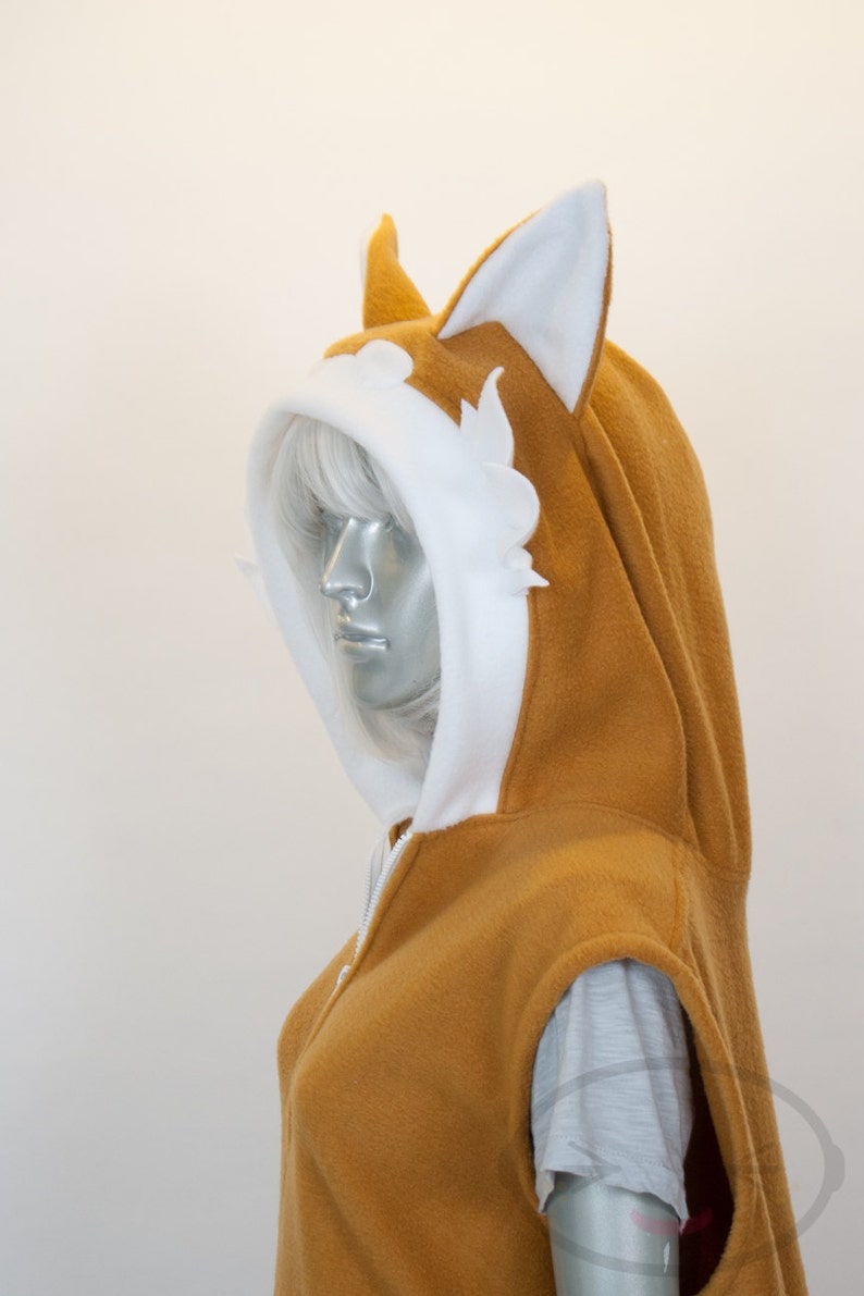 Shiba Inu Dog Hoodie Costume Cosplay Adult Size Handmade Etsy