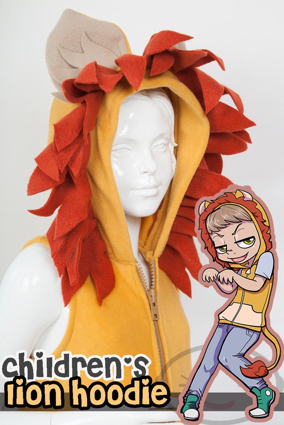 lion hoodie kids