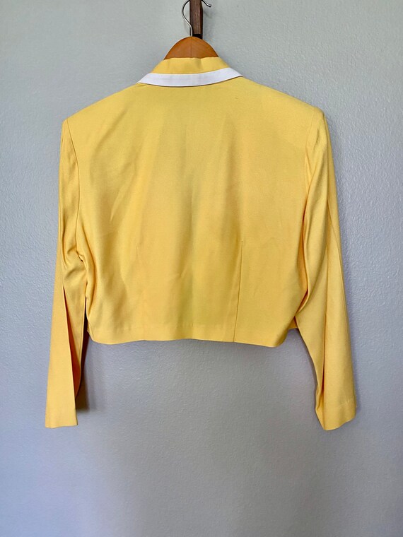 80s Vintage Crop Jacket - image 2