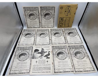 Lessons In Taxidermy Book 1-9 Lessons 1-40 The Northwestern School Of Taxidermy