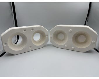 VTG 1986 Dona's 327A Ceramic Slip Casting Mold Music Button Buddies Basket