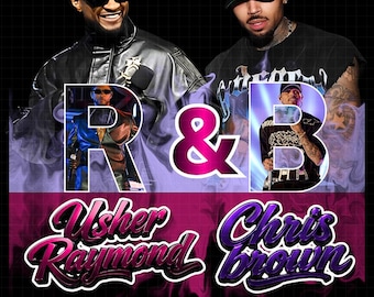 Gira de R&B de Chris Brown y Usher Raymond PNG (Descarga digital)