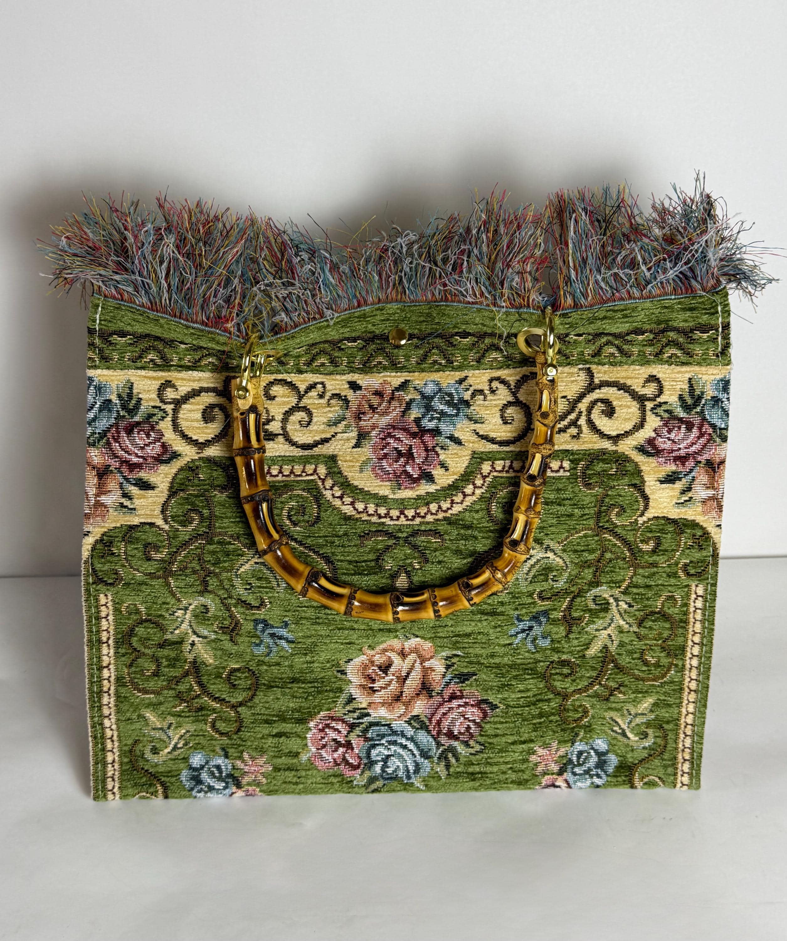 Victorian Tapestry Bag - Etsy