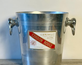 Vintage French G.H.Mumm & Co Champagne Ice Bucket