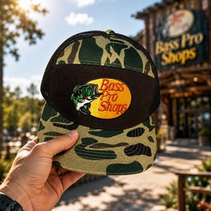 Bass Pro Camo Hat - Etsy