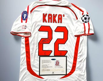 Maillot trikot imprimé Kaká 2006-07 de l'AC Milan