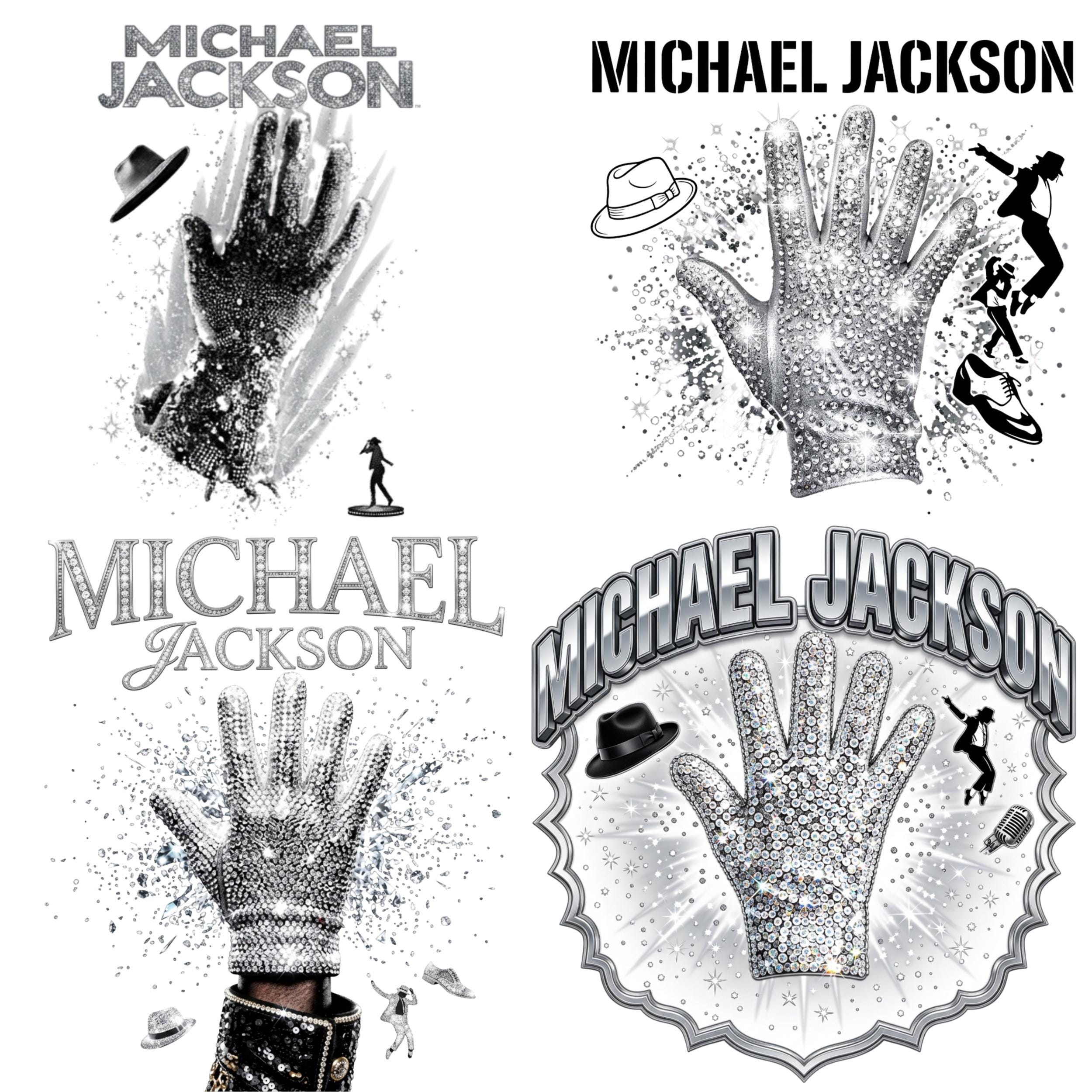 55+ King of Pop PNG Bundle, 80s Music Legend Sublimation Designs, Retro ...