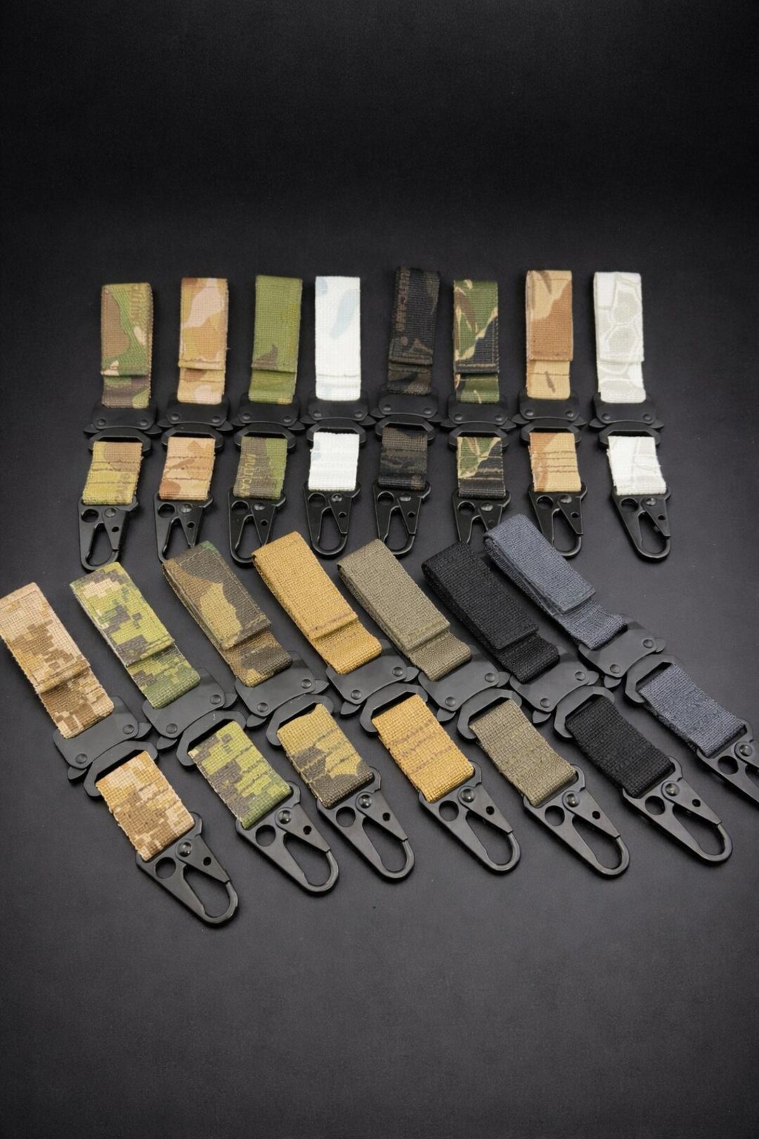 Camouflage Quick Release Buckle Keychain - Etsy