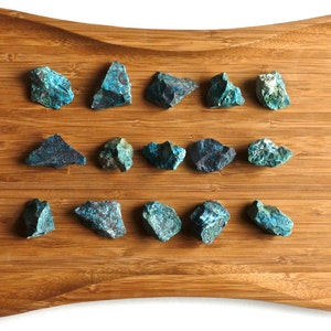 CHRYSOCOLLA -loose gemstones, raw gemstones, crystals and stones, crystals, healing stones, natural gemstones, raw crystals,