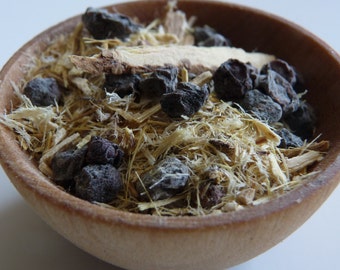 Infusión para la inmunidad: mezcla de reishi, astrágalo y schisandra