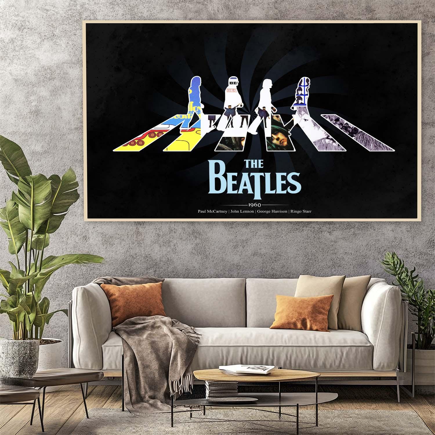 Beatles 3d Poster - Etsy
