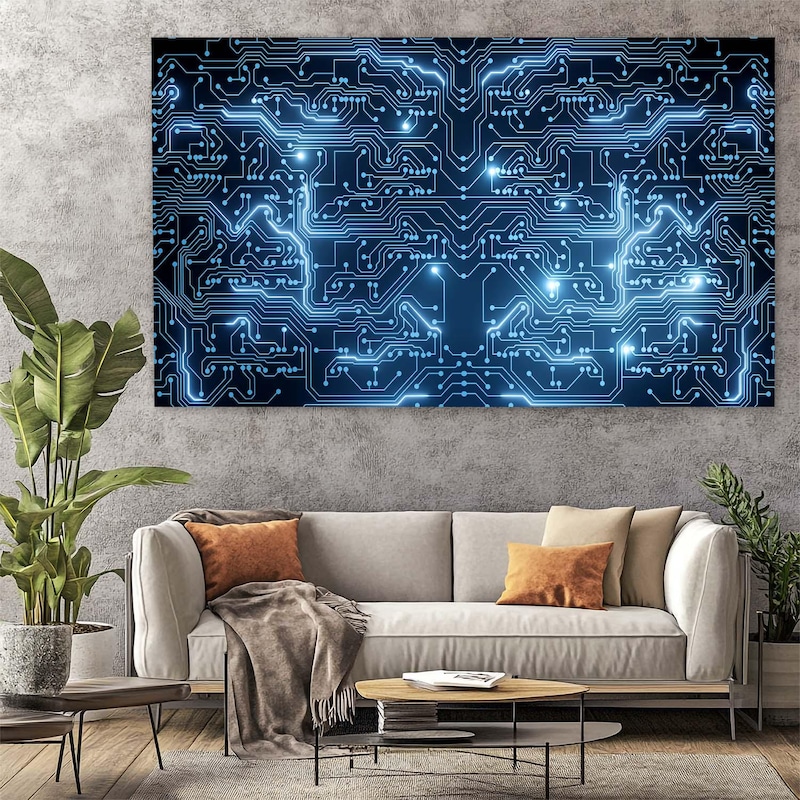 Programmer Painting - Etsy