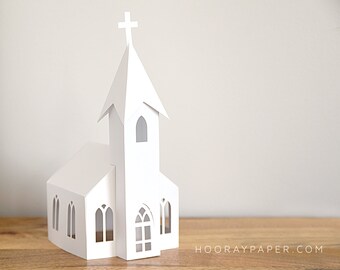 Download 3d Svg Church Etsy