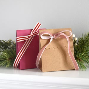 Scallop Gift Box SVG Template, Cutting Files, Party Favor (Digital Download) image 8