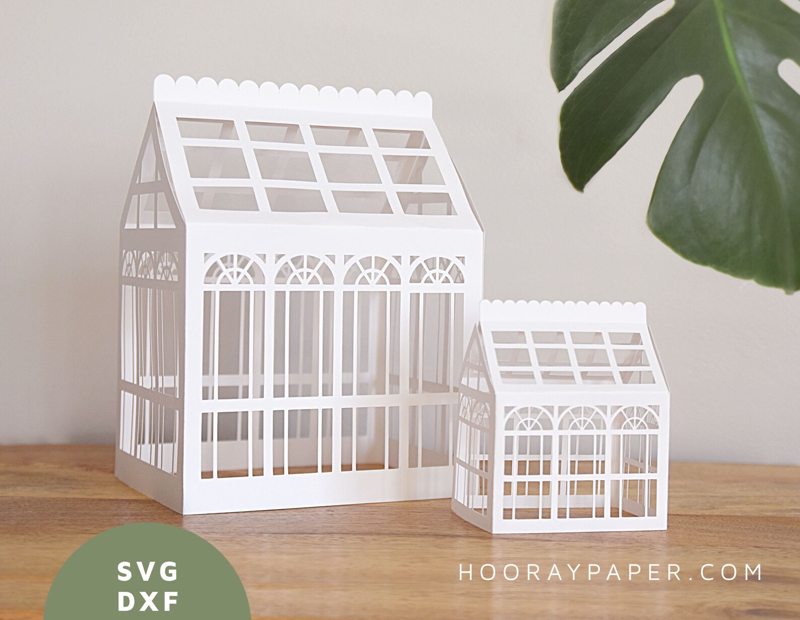 Greenhouse SVG Paper Cutting Files for Cricut Silhouette / - Etsy
