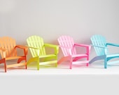 3D Adirondack Chair SVG Files: Coastal Cake Topper, Cricut Template (Digital Download)